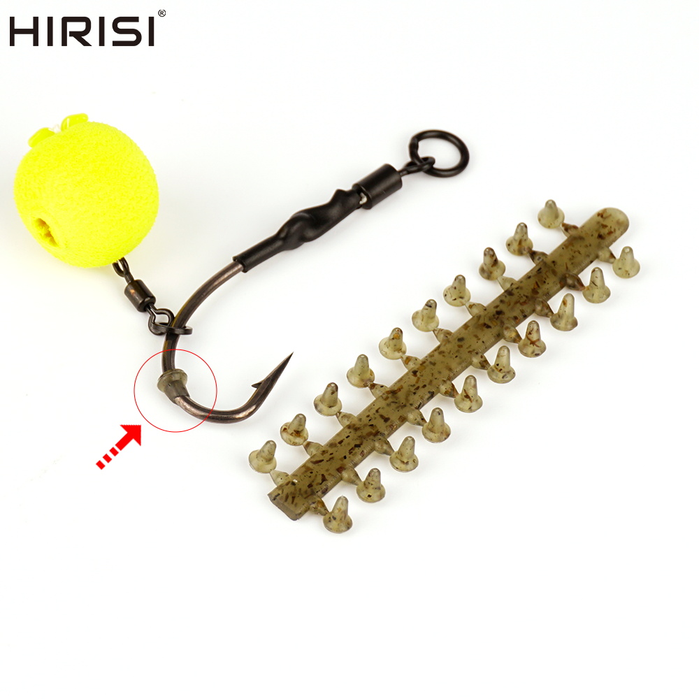 Fishing Equipment Wholesale - Hirisi 10 قطع من الخرز المطاطي