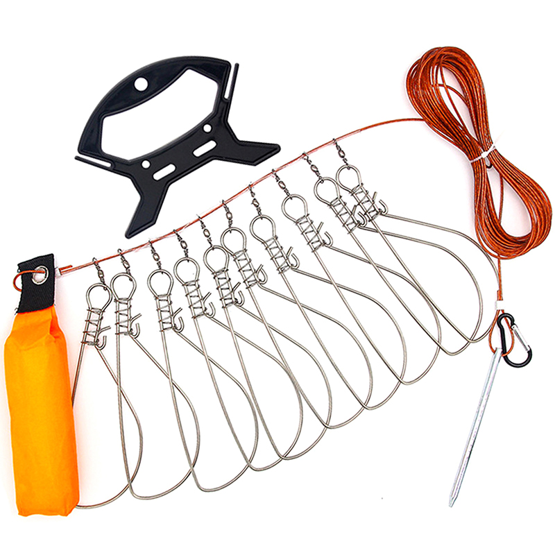 Fishing Equipment Guide - ● مشبك قفل السمك مع بكرة