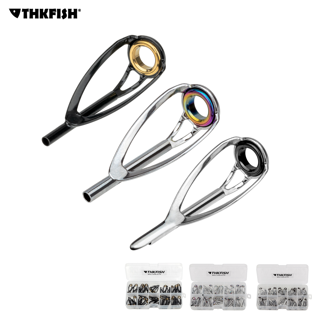 Fishing Equipment Guide - THKFISH 50 قطعة الصيد رود القمم