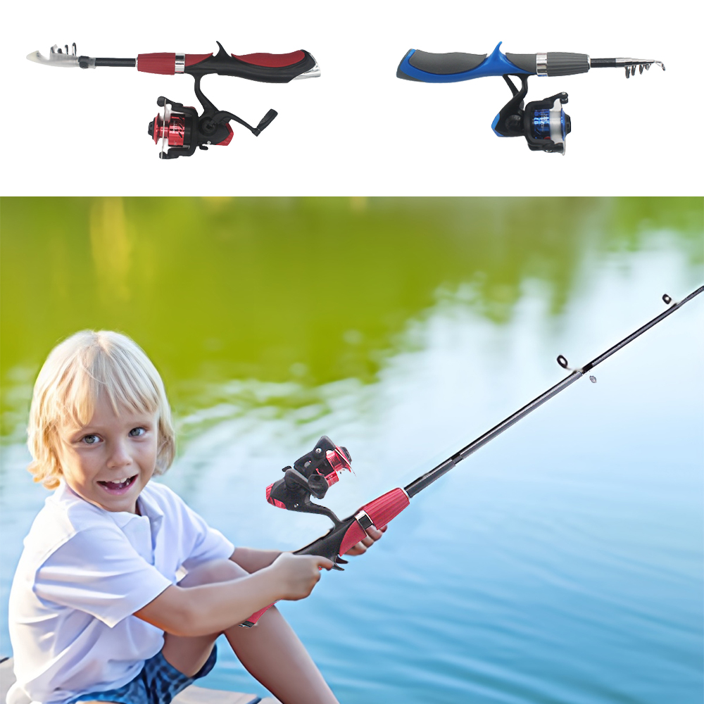 Fishing Equipment For Kids - قضبان الصيد تلسكوبية للأطفال ، مجموعة