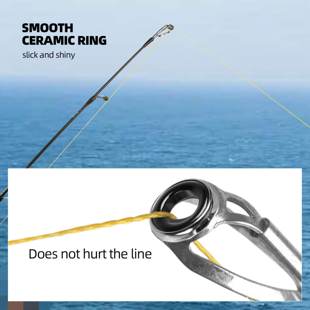 حلقة توجيه علوية لقصبة الصيد م - مراجعة Fishing Line وسعره