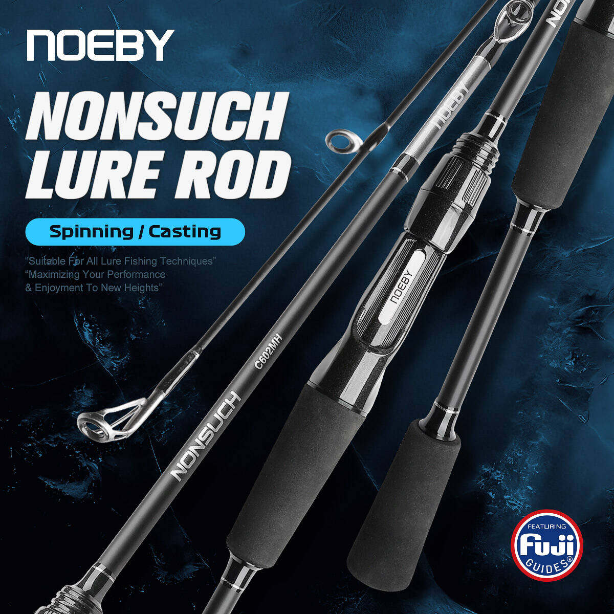 قصبة صيد NOEBY متعددة الاستخدا - مراجعة Fishing Equipment Guide وسعره