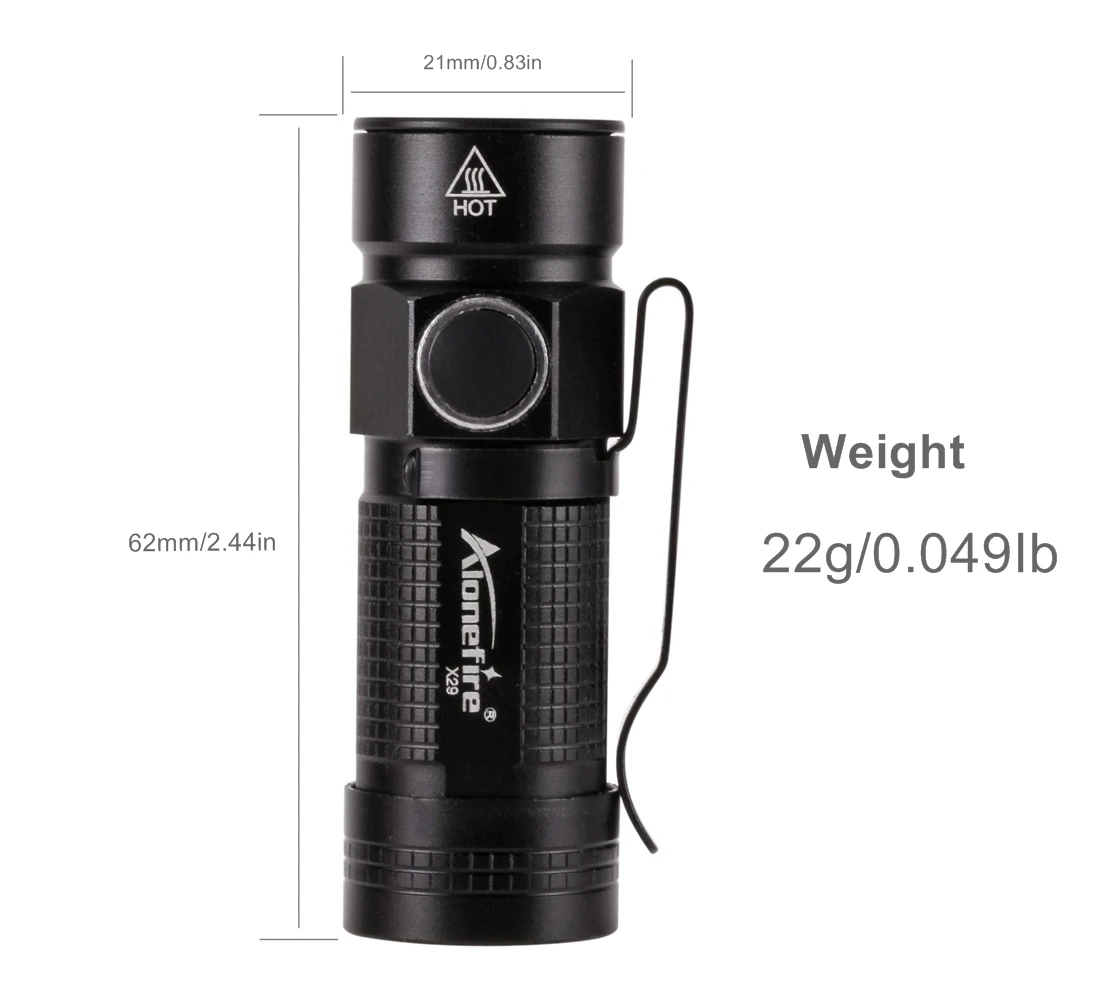 X29 LED المحمولة مصباح ليد جيب - مراجعة Fishing Equipment Kids وسعره