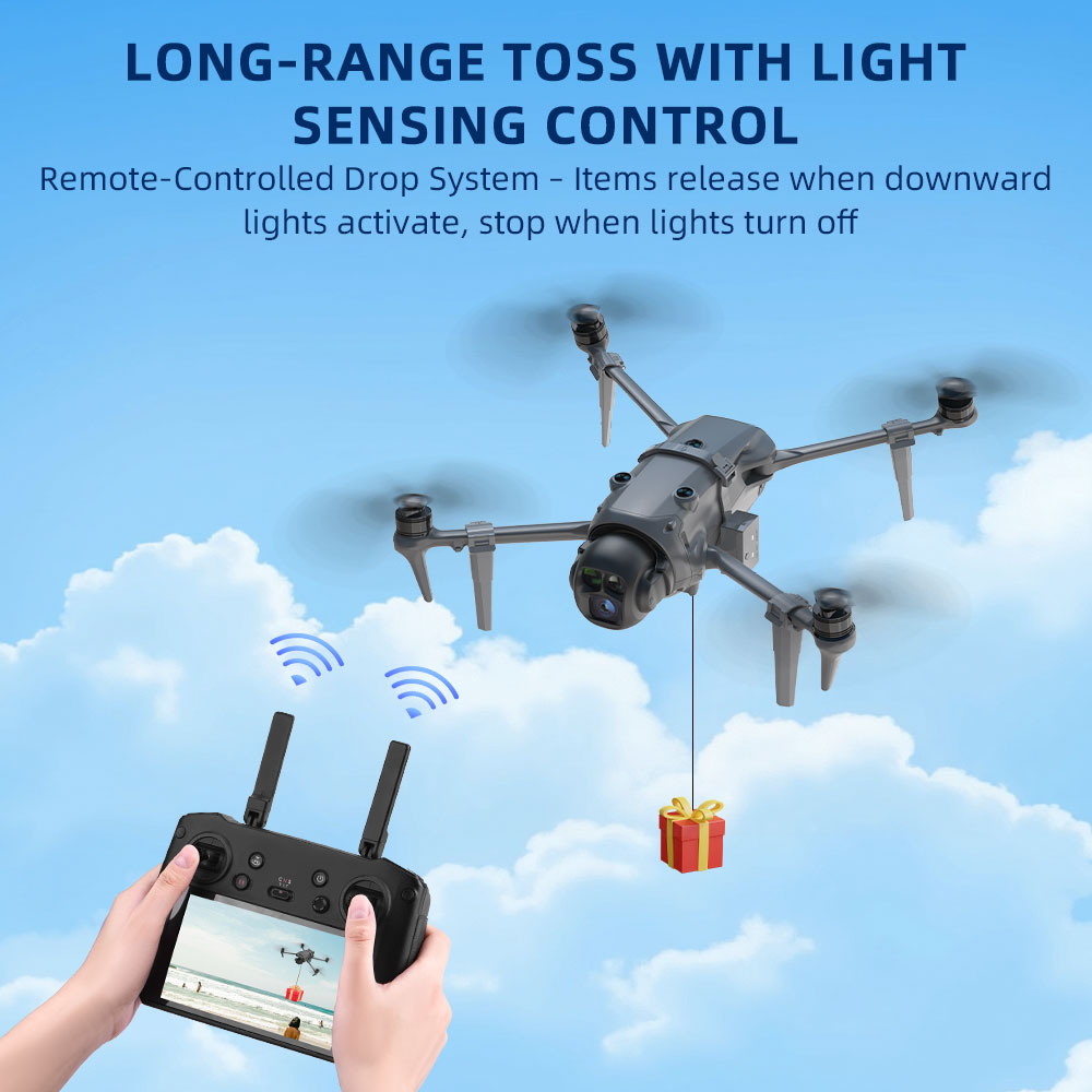 نظام BRDRC Airdrop لطائرة DJI  - مراجعة Fishing Equipment For Beginners وسعره