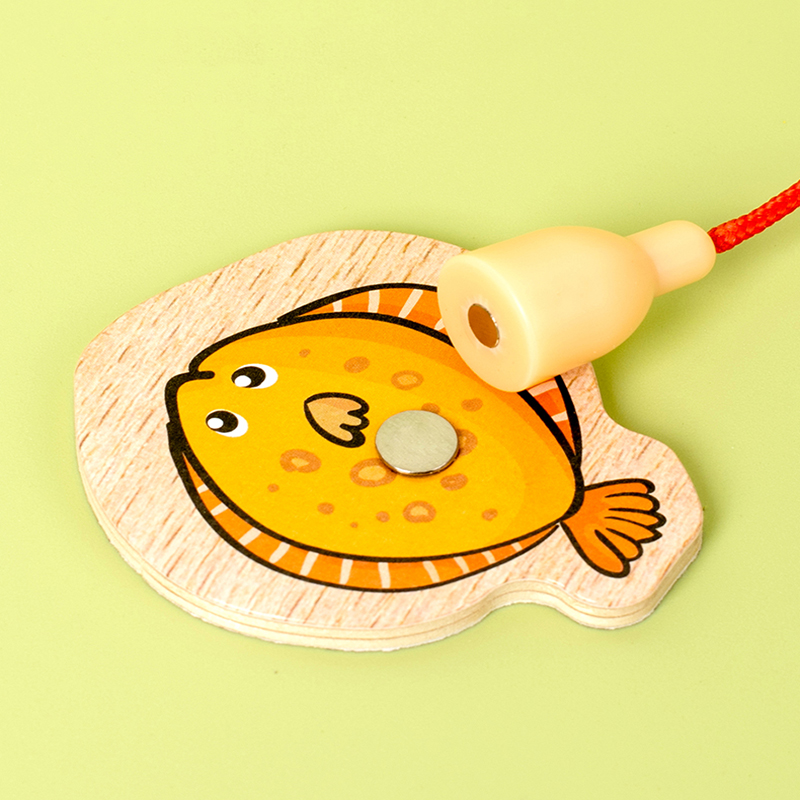 ألعاب صيد خشبية مونتيسوري للأط - مراجعة Fishing Equipment For Kids وسعره