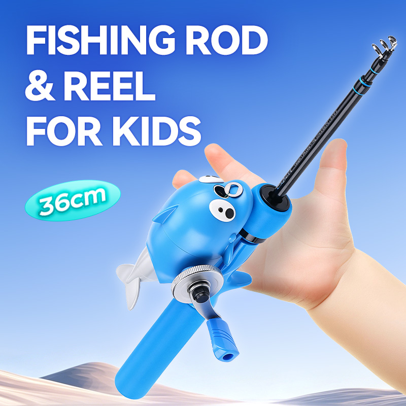 طقم صيد محمول قابل للطي من WEI - مراجعة Fishing Equipment For Kids وسعره