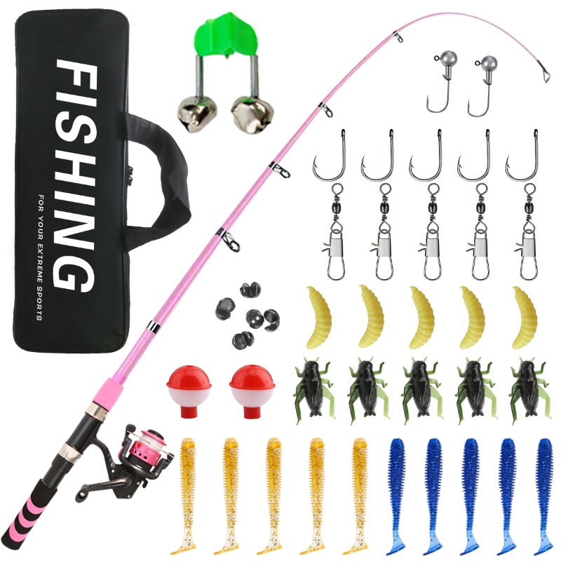 مجموعة كومبو لصيد الأسماك للأط - مراجعة Fishing Equipment For Kids وسعره