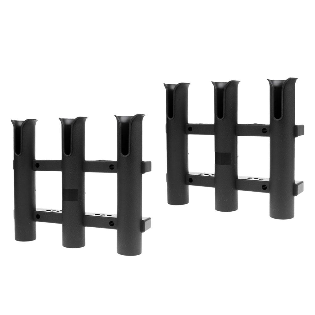 حامل قصبة صيد أسود من البولي ب - مراجعة Fishing Equipment Holder وسعره