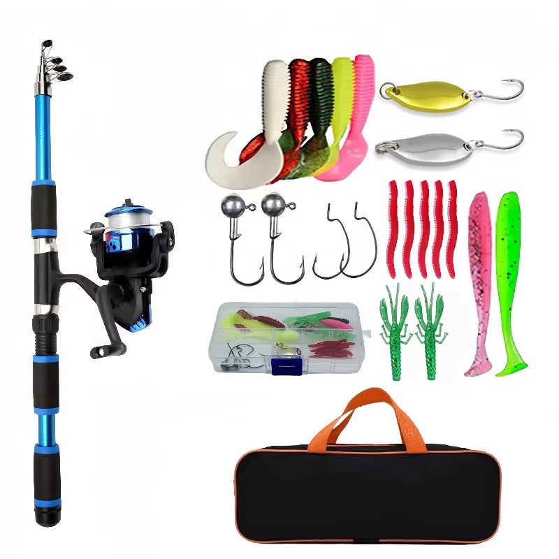 مجموعة كاملة من صنارة الصيد، و - مراجعة Fishing Equipment For Kids وسعره