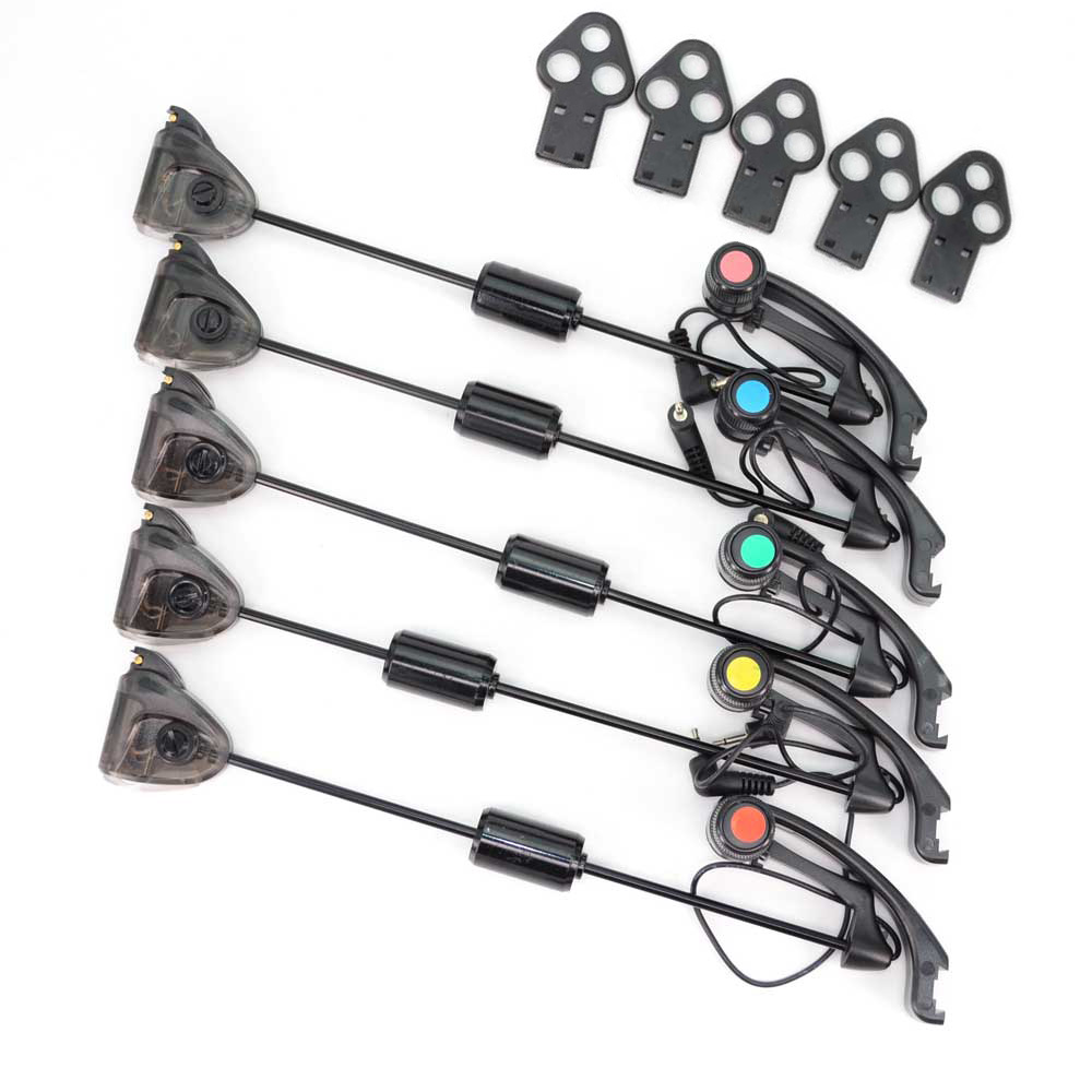 منبه صيد سمك الشبوط LED ، مؤشر - مراجعة Bite Alarm Fishing وسعره