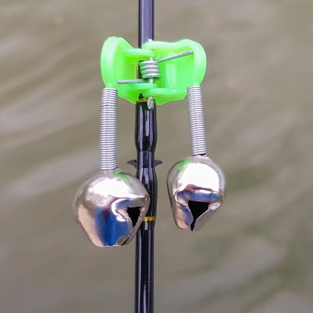 10 قطع من أجراس إنذار الصيد، أ - مراجعة Bite Alarm Fishing وسعره