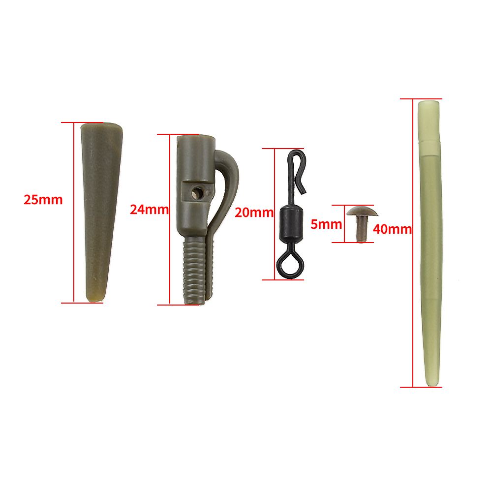 Hirisi 40 قطعة صيد سمك الشبوط  - مراجعة Fishing Equipment Wholesale وسعره