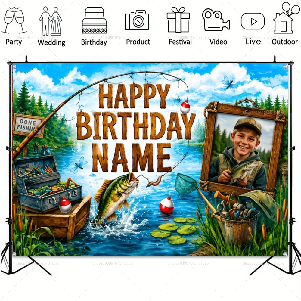 خلفيات مخصصة بالاسم والصور بتص - مراجعة Fishing Equipment For Kids وسعره