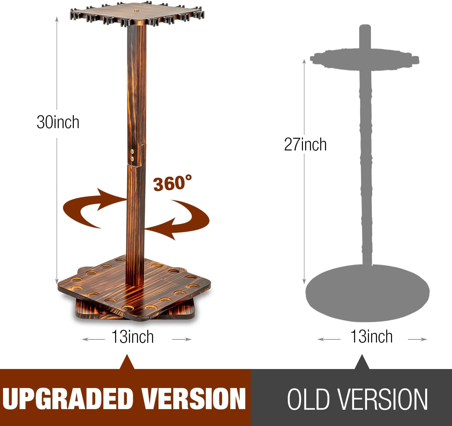 حامل قضيب صيد دوار بدرجة ، للم - مراجعة Fishing Equipment Holder وسعره
