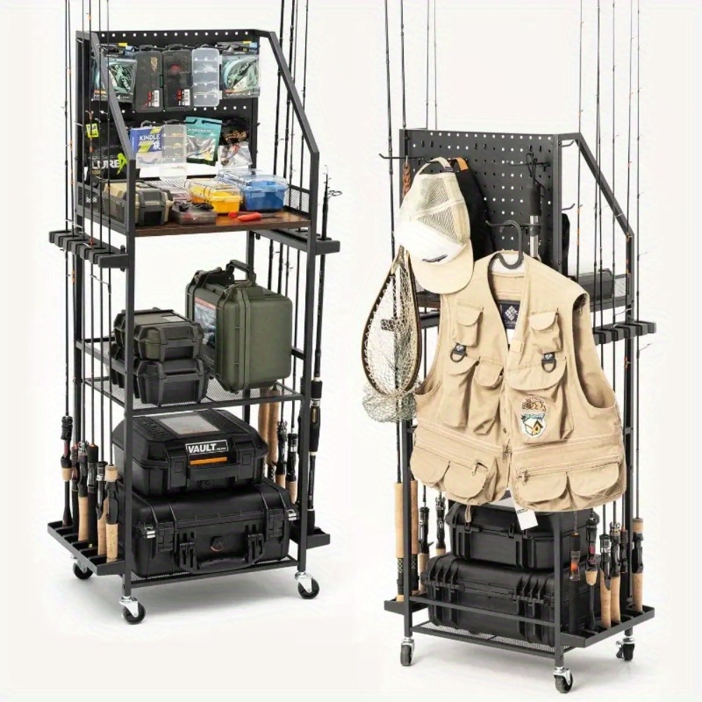 حاملات قصبات الصيد للجراج، حام - مراجعة Fishing Equipment Holder وسعره