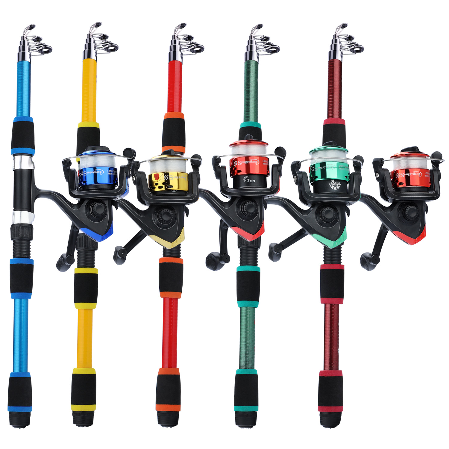 Sougayilang الاطفال قصبة صيد خ - مراجعة Fishing Equipment For Kids وسعره