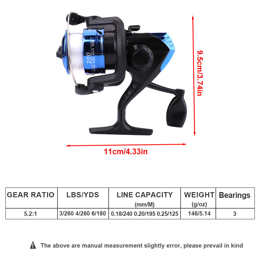 FTK 1.8M المحمولة الغزل الصيد  - مراجعة Fishing Equipment For Kids وسعره